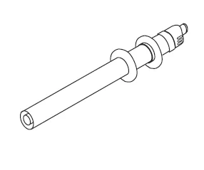 Protherm T25KZ rúrka koncová 80/125 mm (1 000 mm)