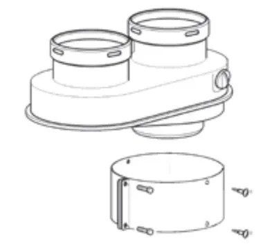 Protherm R2KM rozdvojovací člen 2 x 80 mm