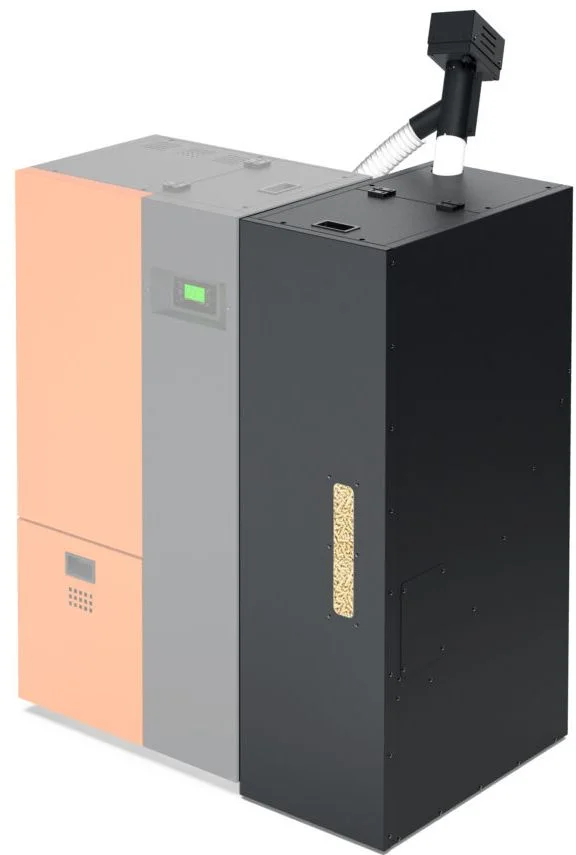 Thermasis CORTINA externý zásobník na pelety 250 l s podávačom