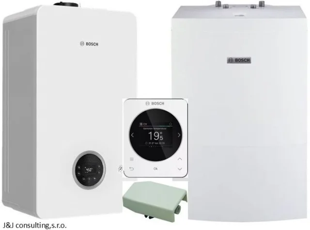 Bosch CONDENS GC2300iW 15 P 23 + WD 120 + CR 120 + vonkajší snímač