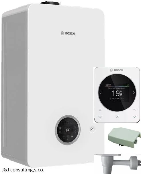 Bosch CONDENS GC2300iW 22/25C + CR 120 + vonkajší snímač + lievik