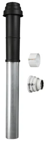 Bosch zvislý odťah spalín 60/100 (1 169 mm) čierny